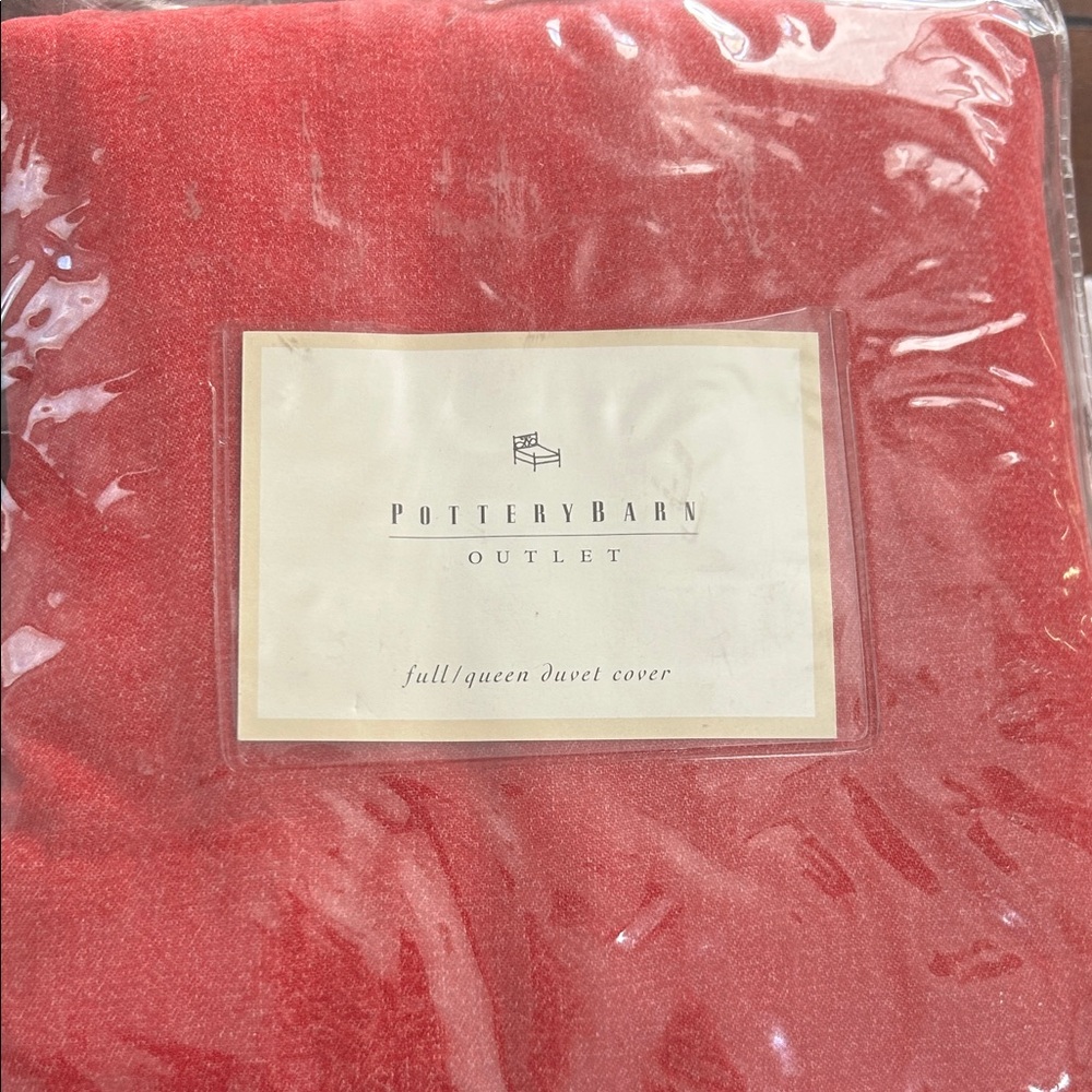 Pottery Barn Scarlet Duvet Cover